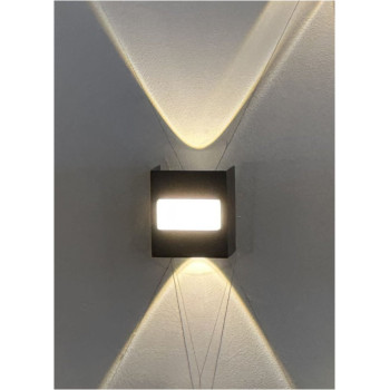Aplica exterior LED 4W IP65 lumina calda pentru fatade