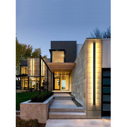 Bara luminoasa led exterior 44W IP65 alb cald 180cm