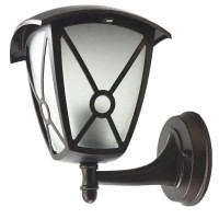 Felinar exterior vintage E27 IP44 aluminiu si sticla mata
