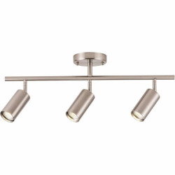 Aplica led oglinda baie 45cm crom, GU10, spoturi mobile