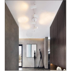 Aplica oglinda baie LED 58cm alba, GU10, fara becuri