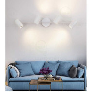 Aplica oglinda baie LED 58cm alba, GU10, fara becuri