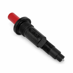Aprinzator piezoelectric aragaz cu electrod direct, buton mecanic pentru aprindere gaz
