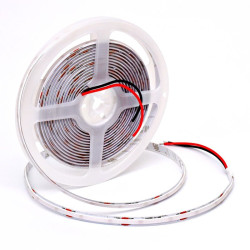 Banda led cob 24v albastra 8mm 11W/m IP20 5m
