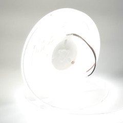 Banda led cob 24v 8mm 11W/m alb rece 6500K 5m