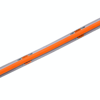 Banda led cob 24v roz 8mm 11W/m IP20 5m