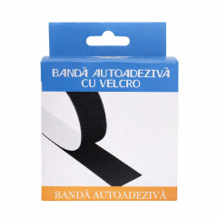 Banda autoadeziva cu arici 2 x 200cm, reutilizabila, fixare si organizare