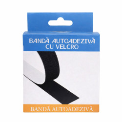 Banda autoadeziva cu arici 2 x 200cm, reutilizabila, fixare si organizare