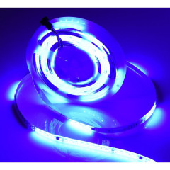 Banda LED digitala 24V albastra WS2811 IC+B, 120 LED/m, IP65, 5m