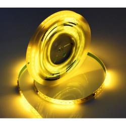 Banda LED digitala 24V galbena WS2811 IC+Y, 120 LED/m, IP65, 5m