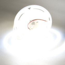 Banda led cob 24v 5mm 9W/m alb rece 6500K 5m