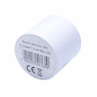 Banda de matisat aer conditionat PVC alba 9cm x 25m, 0.11mm