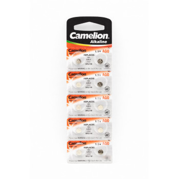 Baterii AG0 Camelion alcaline set 10 buc pentru ceasuri