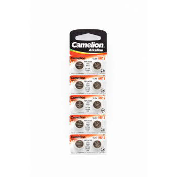 Baterii AG12 Camelion alcaline set 10 buc pentru ceasuri