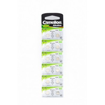 Baterii AG2 Camelion alcaline set 10 buc pentru ceasuri