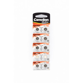 Baterii AG3 Camelion alcaline set 10 buc pentru ceasuri