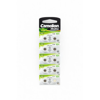 Baterii AG4 Camelion alcaline set 10 buc pentru ceasuri