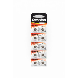 Baterii AG7 Camelion alcaline set 10 buc pentru ceasuri