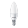 Bec LED Philips E14 6W 520lm lumina eficienta pentru interior