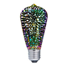 Bec decorativ E27 4W LED sticla 300° interior IP20