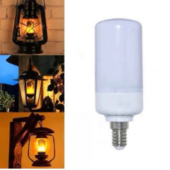 Bec cu efect de flacara E27 5.5W LED 3 moduri realiste