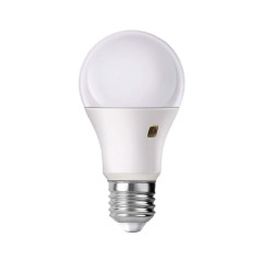 Bec cu senzor de lumina E27 9W 820lm alb rece 6500K
