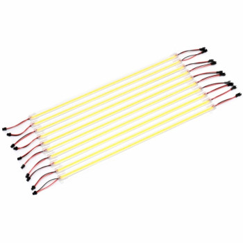 Bara led 12v COB 50cm lumina rece 6500K set 10 buc