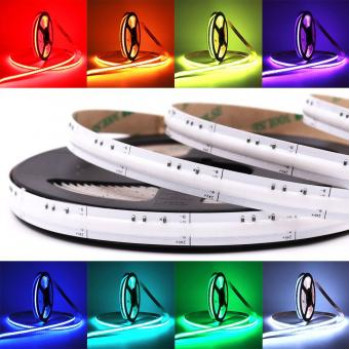Banda led rgbw 24v COB – Lumina color si alb cald integrat