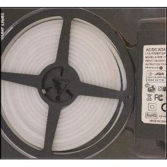 Kit Neon Flex LED 12V alb rece 5m IP65