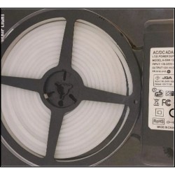 Kit Neon Flex LED 12V alb cald 5m IP65