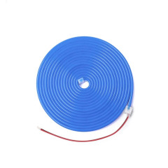 Kit Neon flex LED 12V albastru 5m IP65