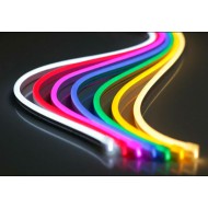 Banda neon led flexibila 12V lumina decorativa exterior