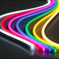 Banda neon led flexibila 12V lumina decorativa exterior