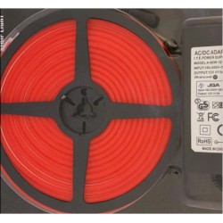 Kit Neon flex LED 12V rosu 5m IP65