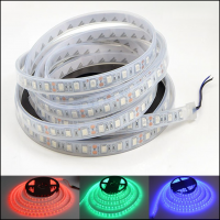 Banda led 5050 rgb submersibila 12V IP68, rola 5m