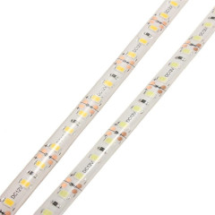 Banda led 120 led m 2835 12V 9,6W exterior alb cald
