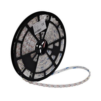 Banda leduri 24v 2835 cu lupa, 480 LED, 220W, IP20, lumina rosie, rola 10m