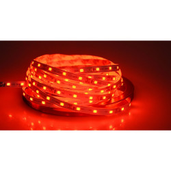 Banda led rosie 12v 3528 60led/m exterior 5m