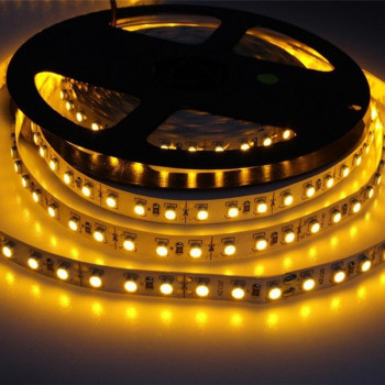 Banda led 120 led m 2835 12V 9,6W exterior galben