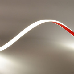 Banda led cob 24v 320 LED/m, IP65 exterior, 10W/m, alb cald 3500K, CRI>90, rola 10m