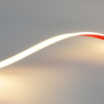 Banda led submersibila COB 24V, 320 LED/m, IP68, alb cald 3500K, CRI>90, rola 10m