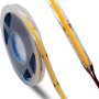 Banda led cob 24v flexibila, lumina continua, rola 10m