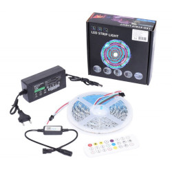 Banda led digitala WS2811 RGB 5m cu controler si aplicatie