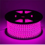 Banda LED magenta 220V IP65 60led/m 6W fara adeziv