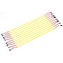 Bara led 12v galben COB 50cm set 10 bucati