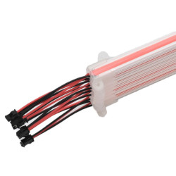 Bara led 12v rosu COB 50cm set 10 bucati