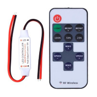 Controler banda led cu telecomanda RF wireless 11 taste