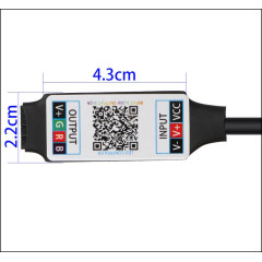 Controler banda led rgb Bluetooth muzical cu aplicatie