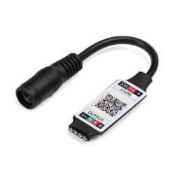 Controler banda led rgb Bluetooth muzical cu aplicatie