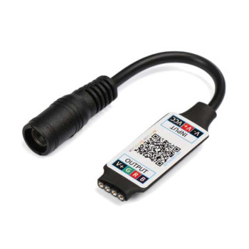 Controler banda led rgb Bluetooth muzical cu aplicatie